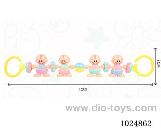 4pcs baby toys in opp bag