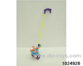 Push-pull cartoon airplane in opp bag