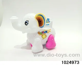 Pulling wire light elephant in opp bag