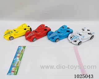 pull back car in opp bag