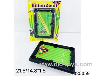 billiards in blister card
