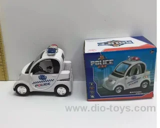 Electric car in color box