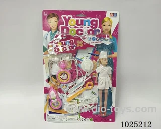 doctor set in blister card