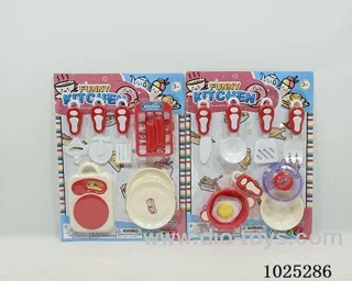 kitchen set in blister card