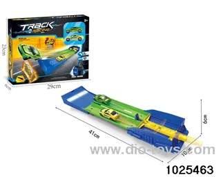 Ejector railcar set in color box