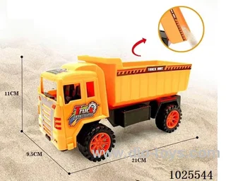 Engineering vehicle in opp bag