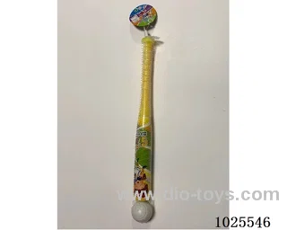 Baseball bat in net bag