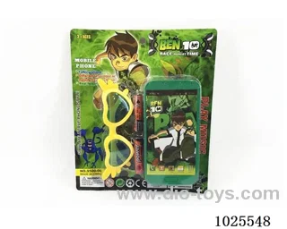Mobile phone and glasses in blister card