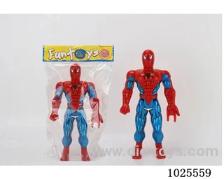 Spider-Man with light in poly bag header