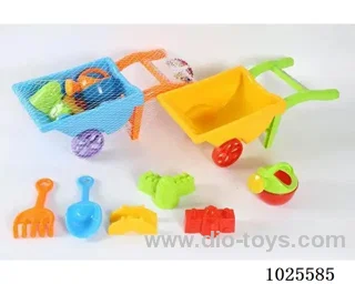 Beach cart in net bag
