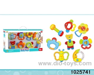 8pcs rattle