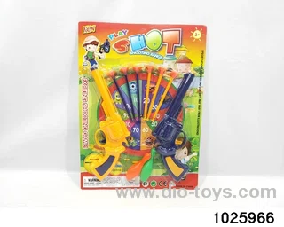 Soft Bullet Gun in Blister card