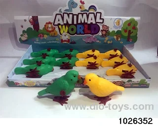 wind-up parrot in display box