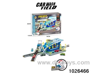 Ejector car wash field set in window box