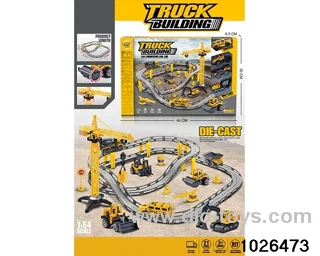 Electric railcar alloy engineering set in window box