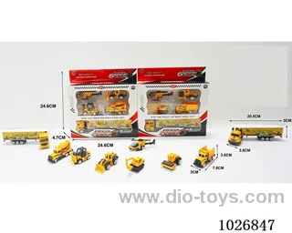 free wheel alloy car set in window box