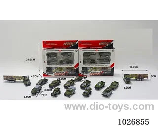 free wheel alloy car set in window box