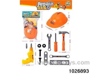 Tool sets in PP bag with header