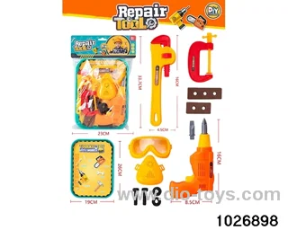 Tool sets in PP bag with header