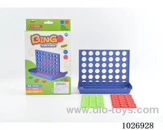 Four consecutive chess in color box