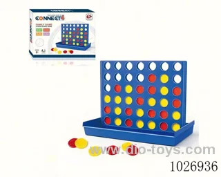 Four consecutive chess in color box