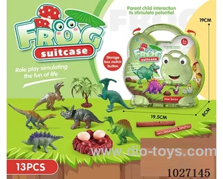storage box with dinosaur in paper card