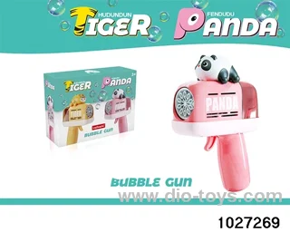 Bubble Machine with light in color box