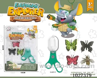 Outdoor science observation clip  in blister