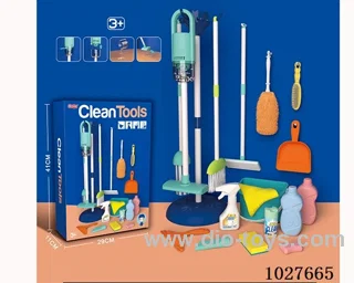Household cleaning tool set  in  color box