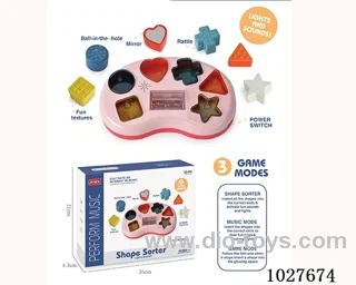 GEOMETRIC MUSICAL INSTRUMENT  in  color box