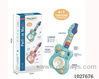 ELECTRONIC GUITAR WITH SENSING FUNCTION  in  color box