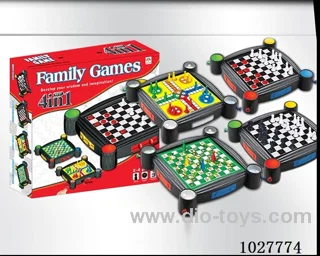 4-IN-1 CHESS in Color box