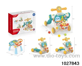 Four in one toddler + game table in color box