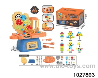 Screw removal tool table in window box