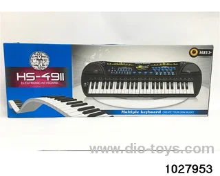 49 keys multifunctional electronic piano set in color  box