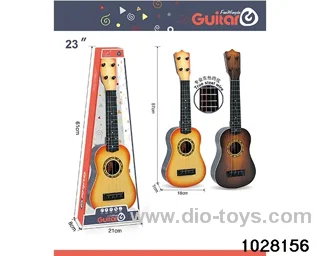 23 inch wood grain guitar in display box