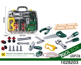 Tool sets in color box