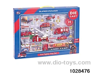 Firefighting portfolio in 30pcs window box