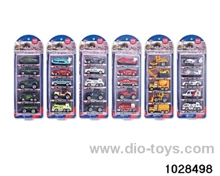 1:64 alloy car in 5pcs Blister card