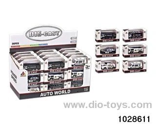1:64 alloy car in display box