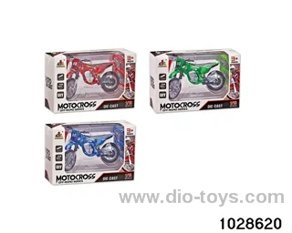 Alloy motocross in window box