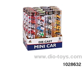 Mini alloy car in 6pcs display box