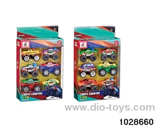 Alloy cars in 6pcs window box
