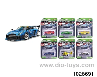 Alloy cars in Blister card