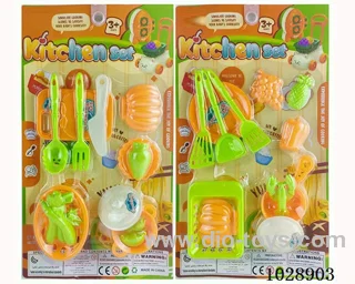 Kitchen set 2sets mixed loading in blister card