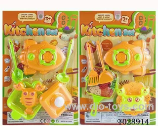 Kitchen set 2sets mixed loading in blister card