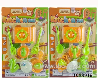 Kitchen set 2sets mixed loading in blister card
