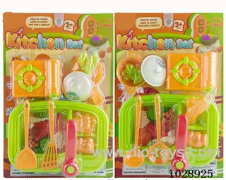 Kitchen set 2sets mixed loading in blister card