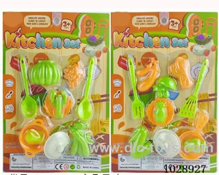 Kitchen set 2sets mixed loading in blister card