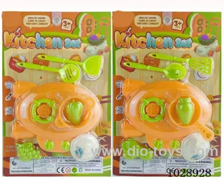 Kitchen set 2sets mixed loading in blister card